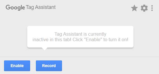 Google Tag assistent