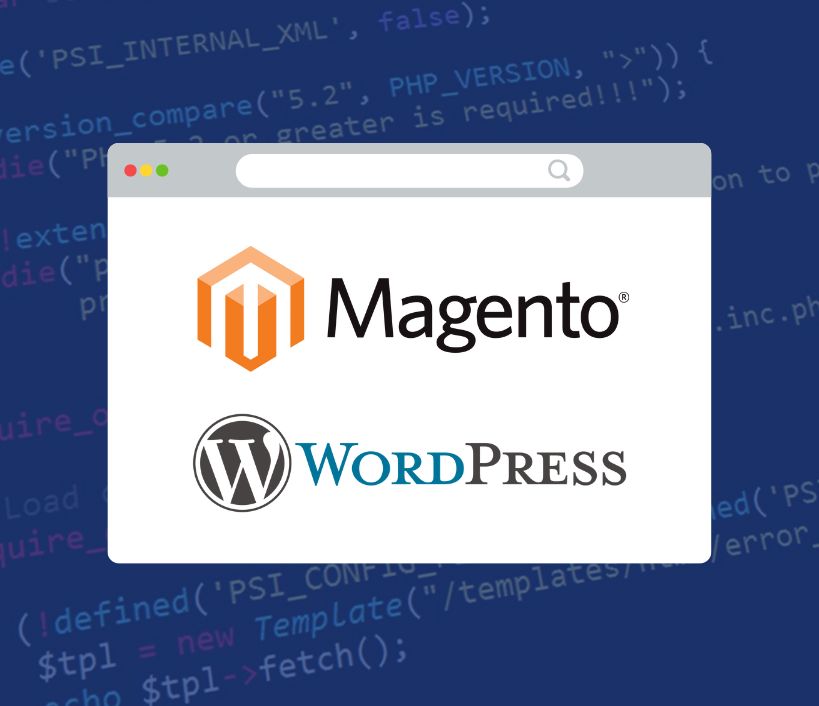 afbeeldingen magento WordPress venster